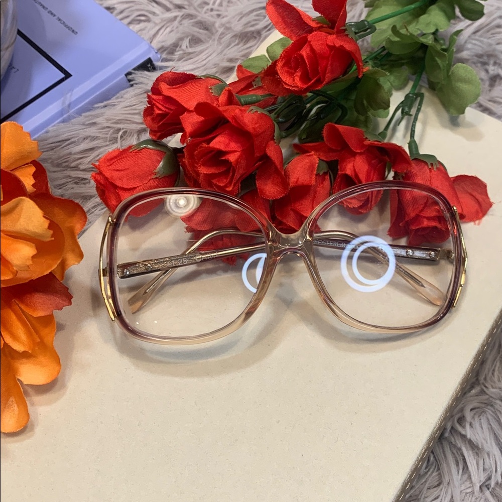 🌹FOSTER GRANT • 80’s Vintage Clear Oversized Women’s RX Prescription Glasses